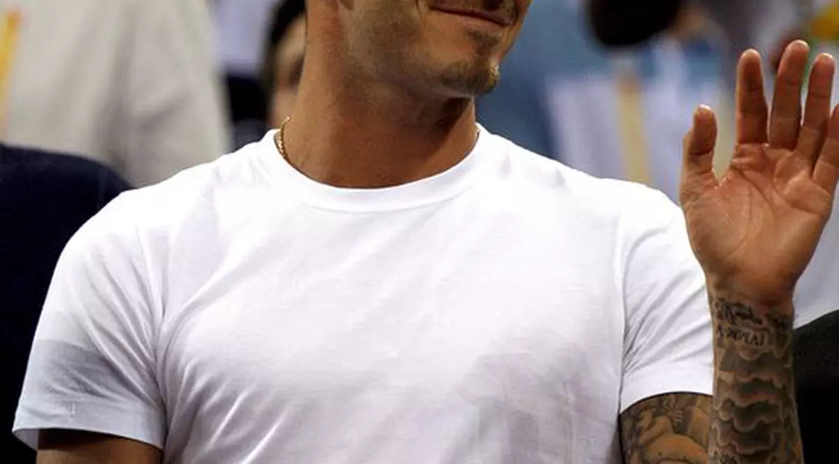 David Beckham, tentat să-şi facă un tatuaj cu lesbiana Ellen DeGeneres