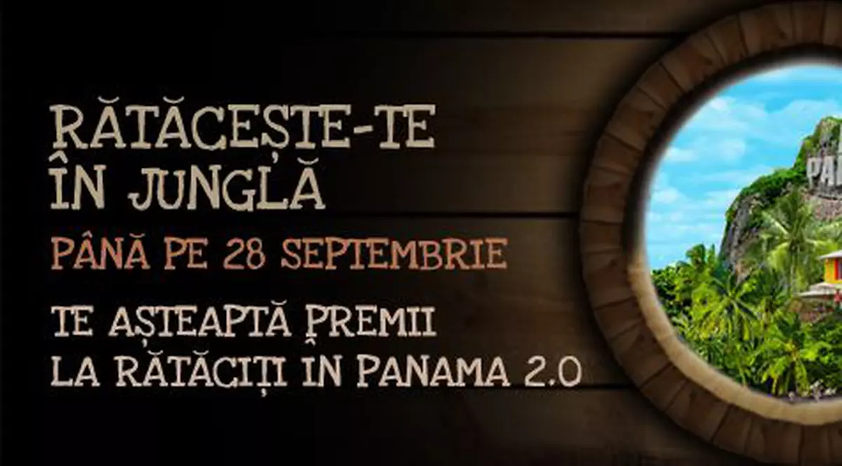 Kanal D lansează concursul online Rătăciţi în Panama 2.0!