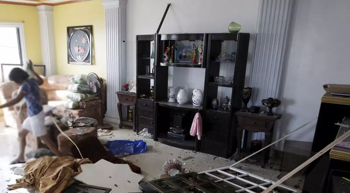 A intrat cu TIR-ul în sufragerie