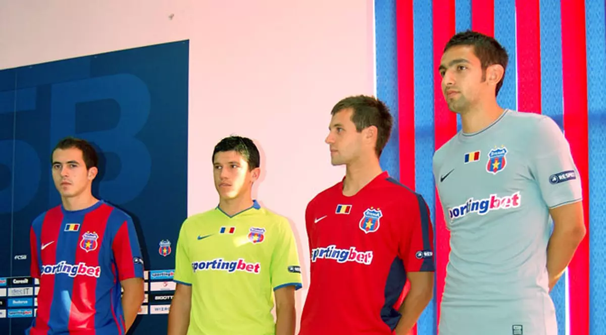 Steaua a lansat Euro kit-ul