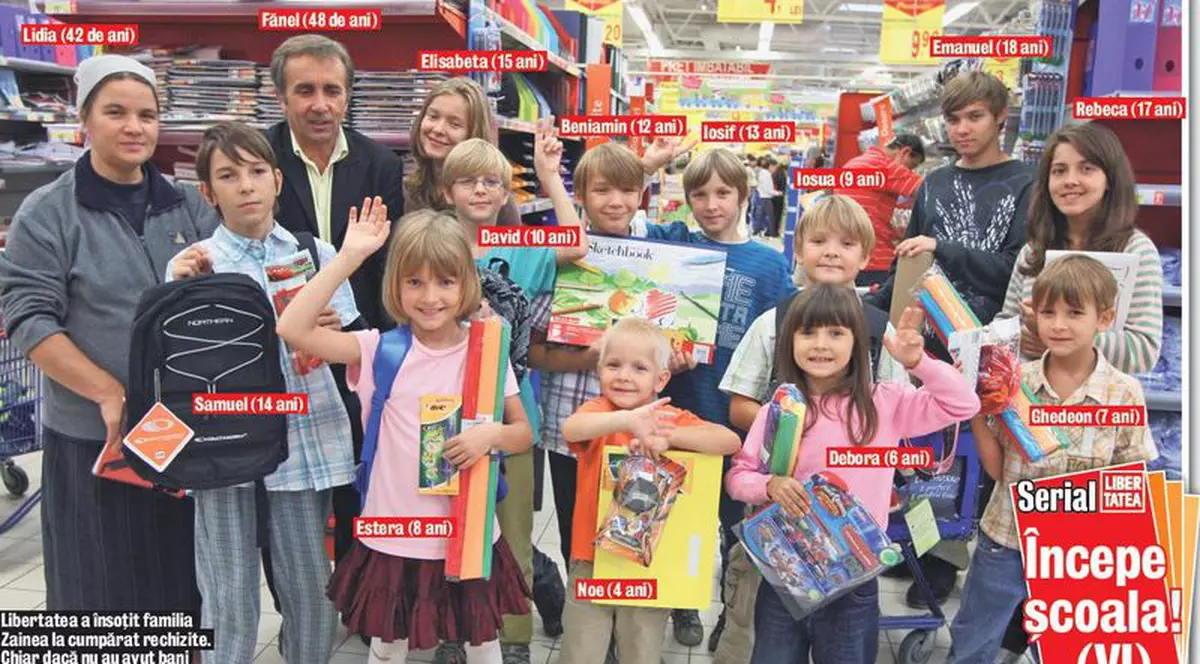 «Avem 11 elevi în familie»