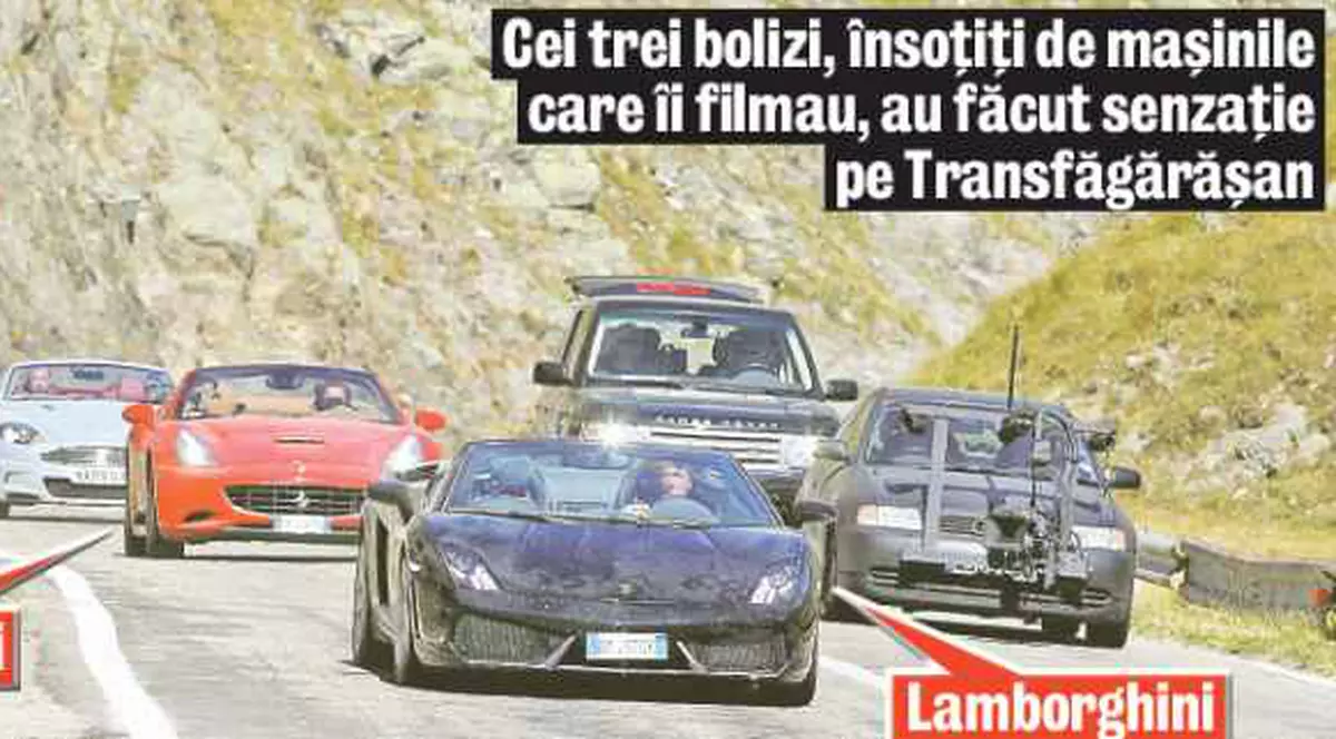 Au îngheţat pe Transfăgărăşan