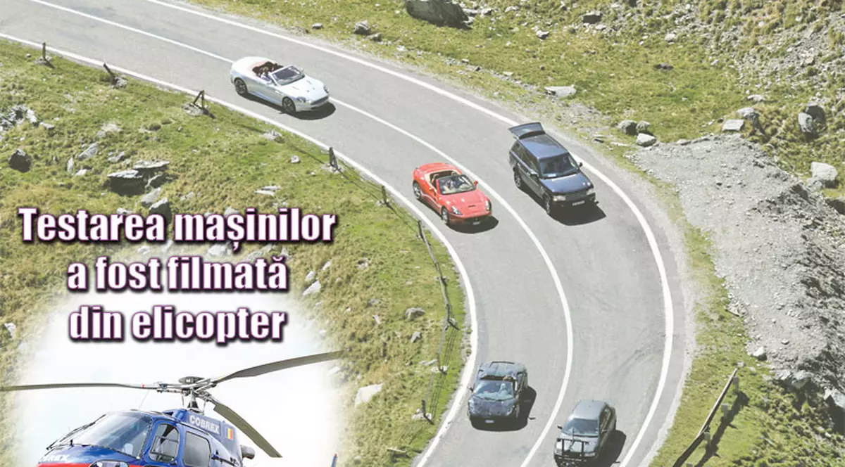 Filmaţi din elicopter