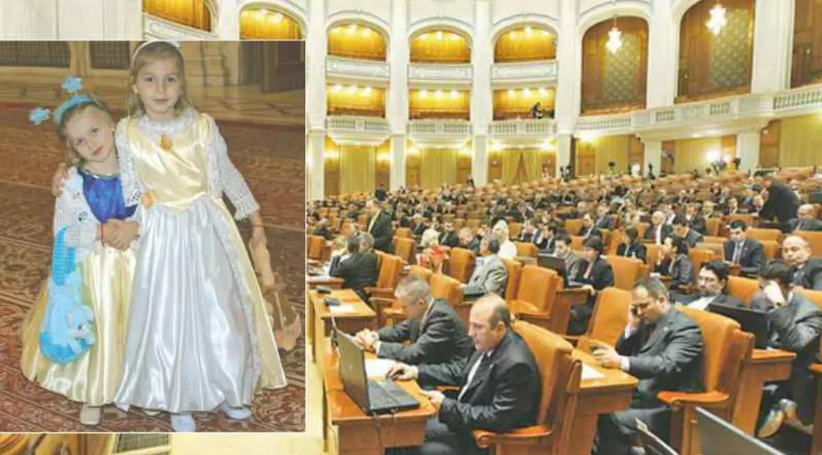 Două zâne au vrăjit Parlamentul