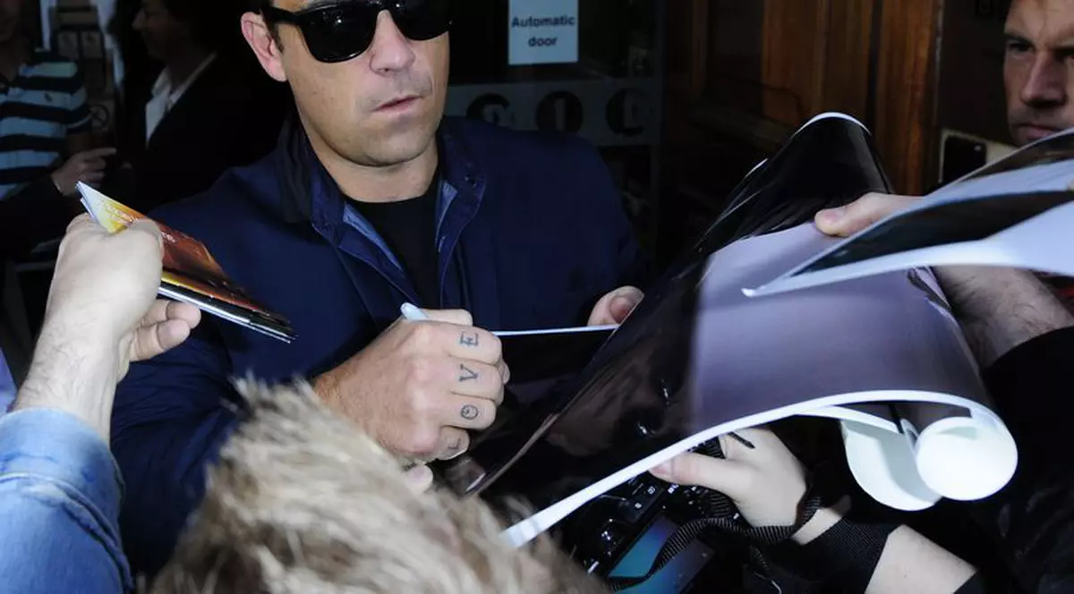 Concertul lui Robbie Williams, difuzat la The Light Cinema