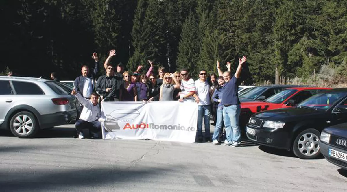 Pasionaţii balcanici ai mărcii Audi s-au întâlnit în Bulgaria