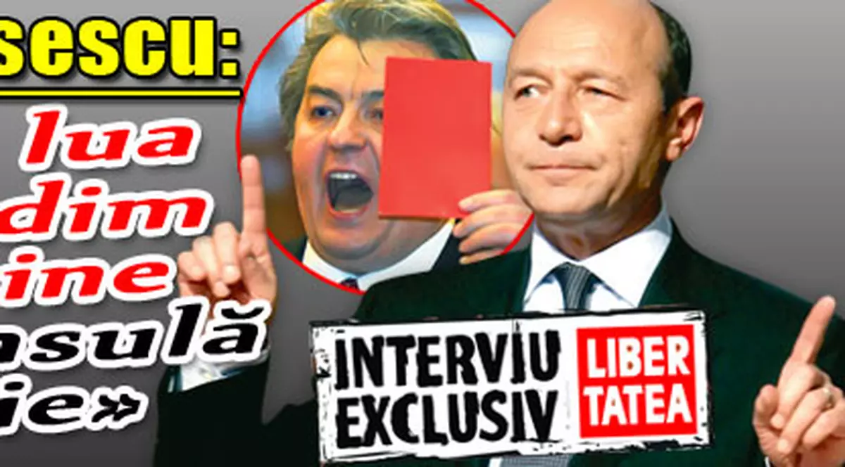 Băsescu: «L-aş lua pe Vadim cu mine pe o insulă pustie»