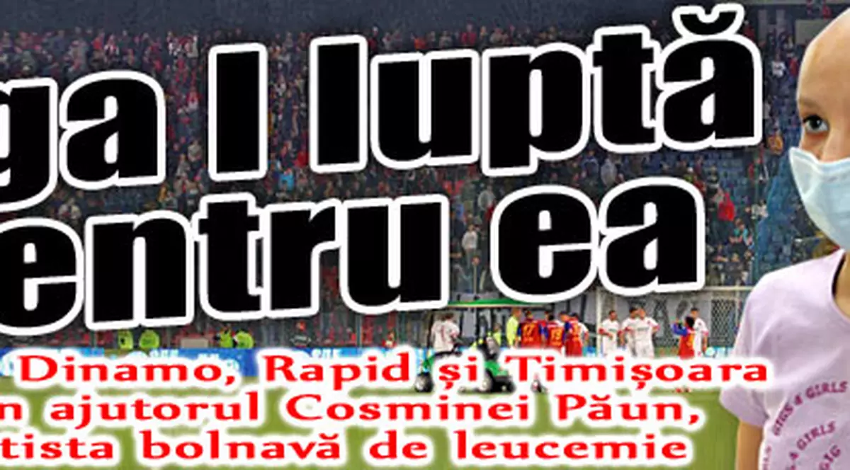 Liga I luptă pentru Cosmina