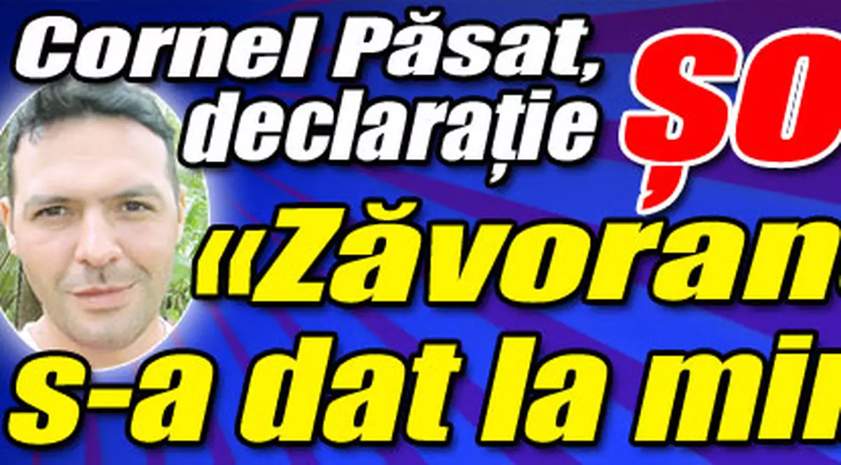 Oana, ce căutai la braţul lui Cornel?