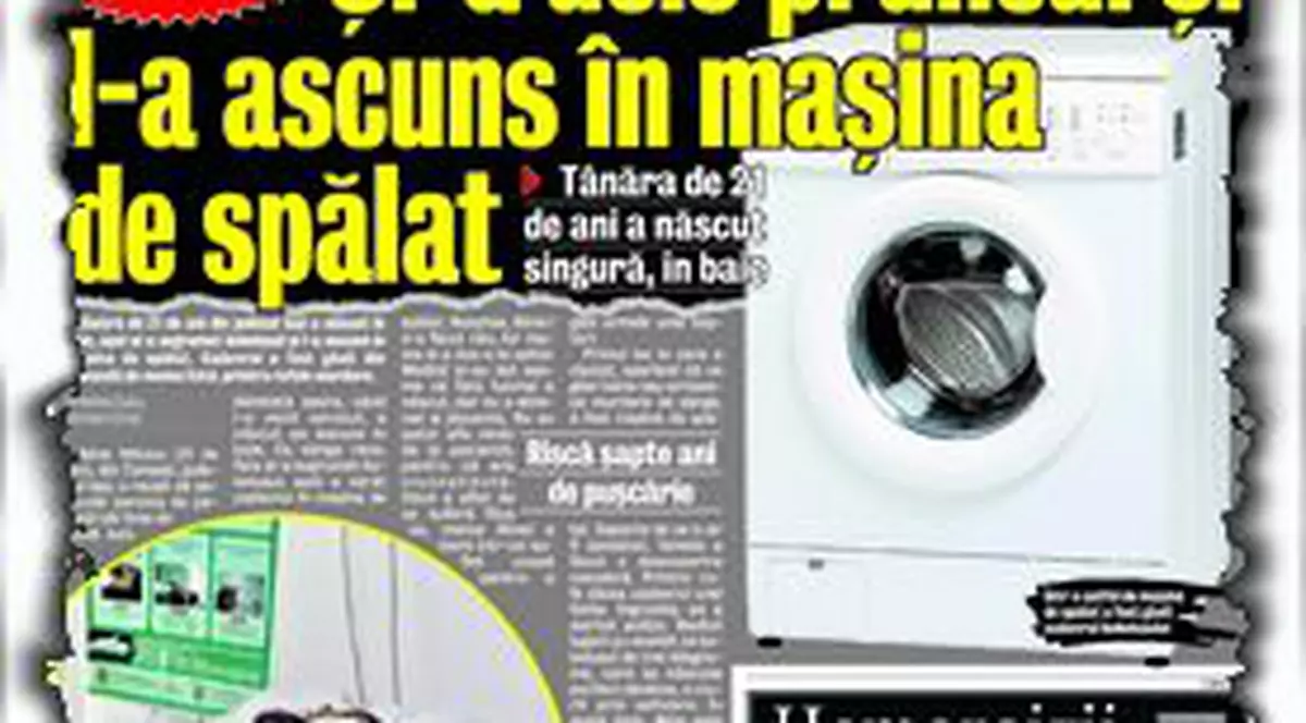 E liberă, chiar dacă şi-a ucis pruncul nou-născut