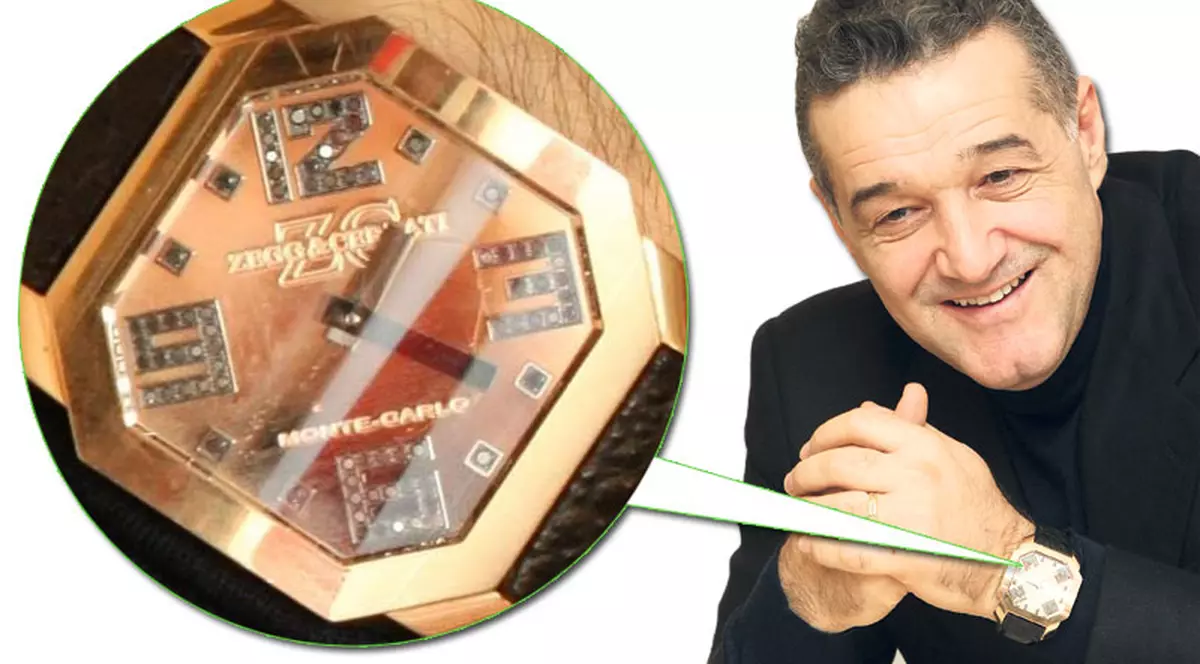 Gigi Becali ţine la mână o comoară