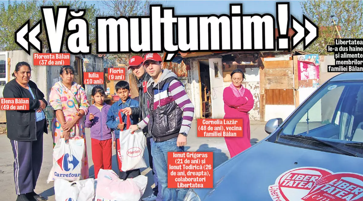 Am dat startul campaniei «Libertatea te ajută!»