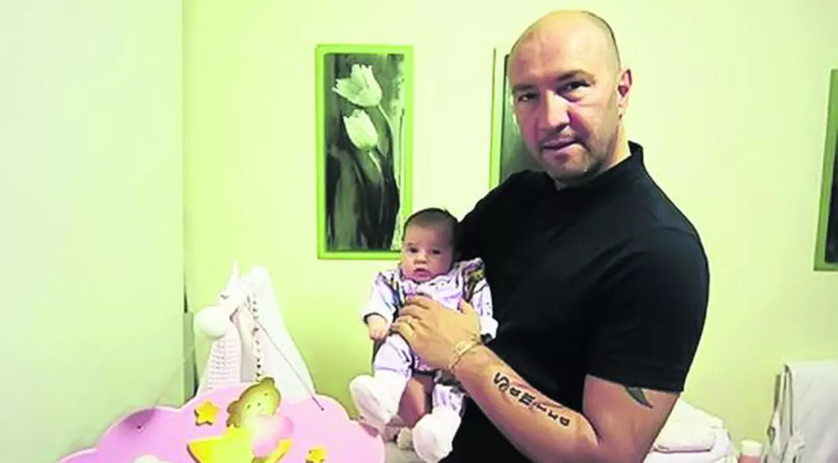 Zenga şi-a tatuat numele fetiţei