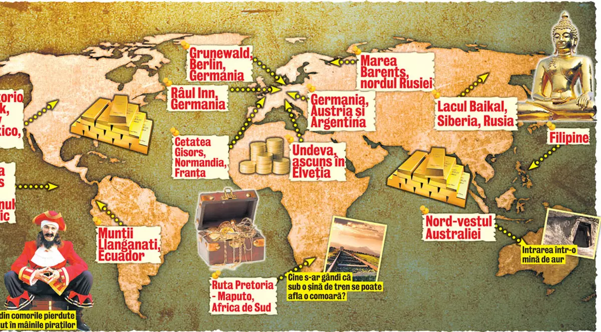 Bild a realizat harta comorilor pierdute