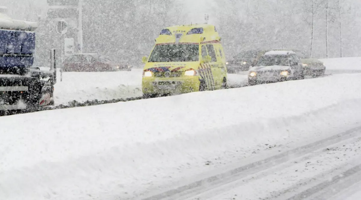 Accident rutier pe DN2