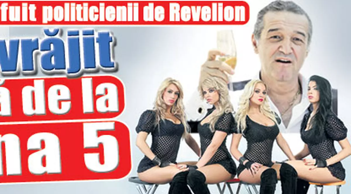 Politicienii au chefuit pe cinste pe Valea Prahovei, de Revelion