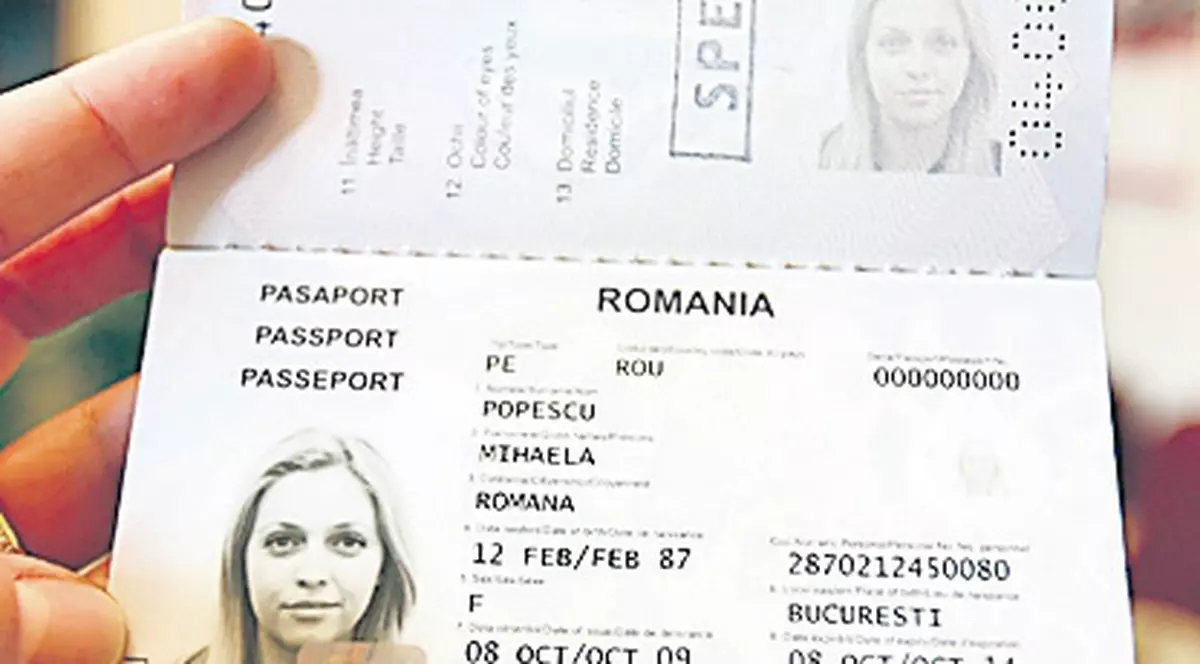 Buluceală la paşapoartele electronice