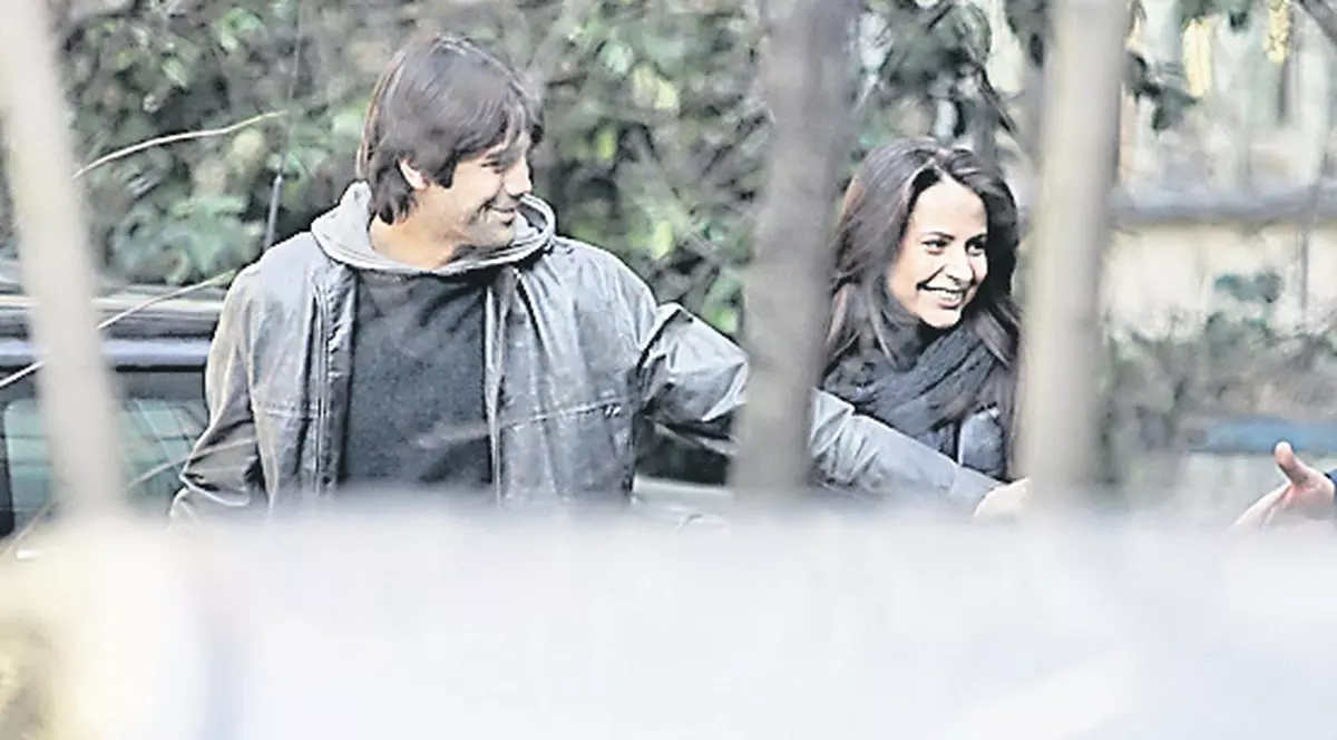 Adelina şi Cristi Chivu erau fericiţi acum un an