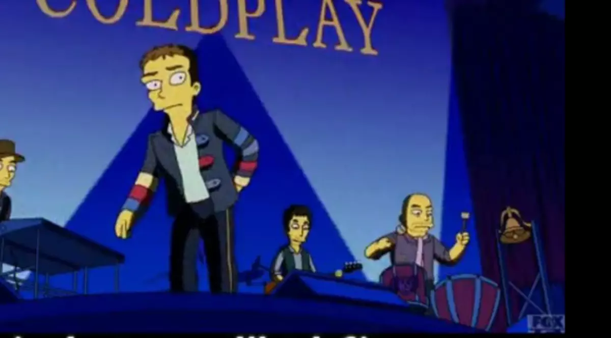 Video / Trupa Coldplay a apărut în serialul animat „The Simpsons"