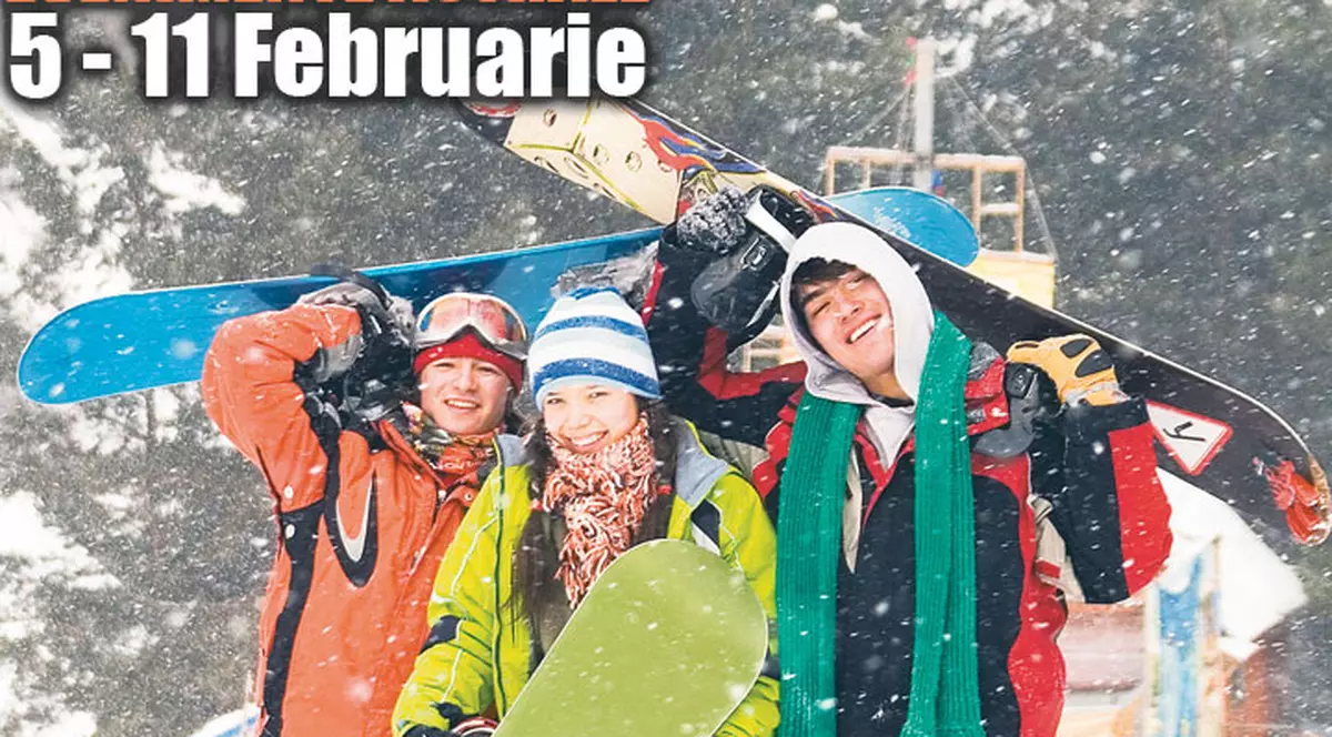 Leii se distrează la munte, cu prietenii