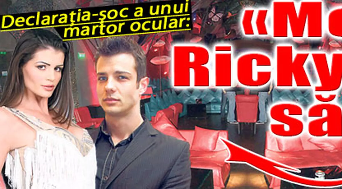 Moni şi Ricky s-au sărutat pătimaş în club