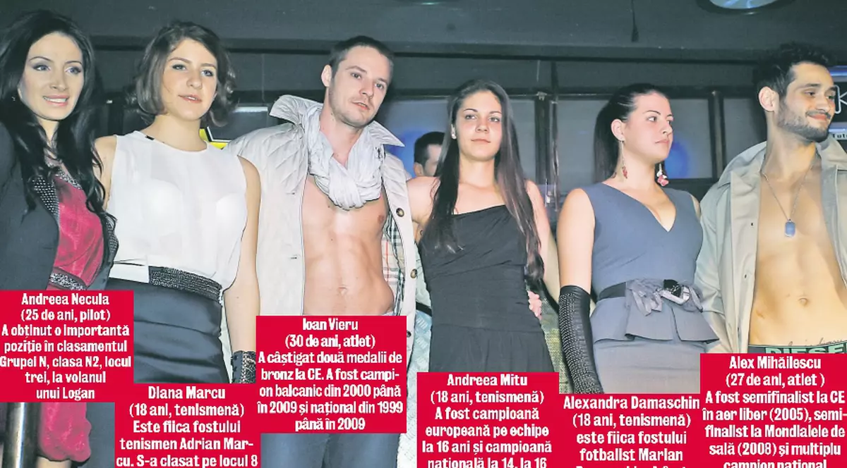 Sportivii, modele pentru o seară