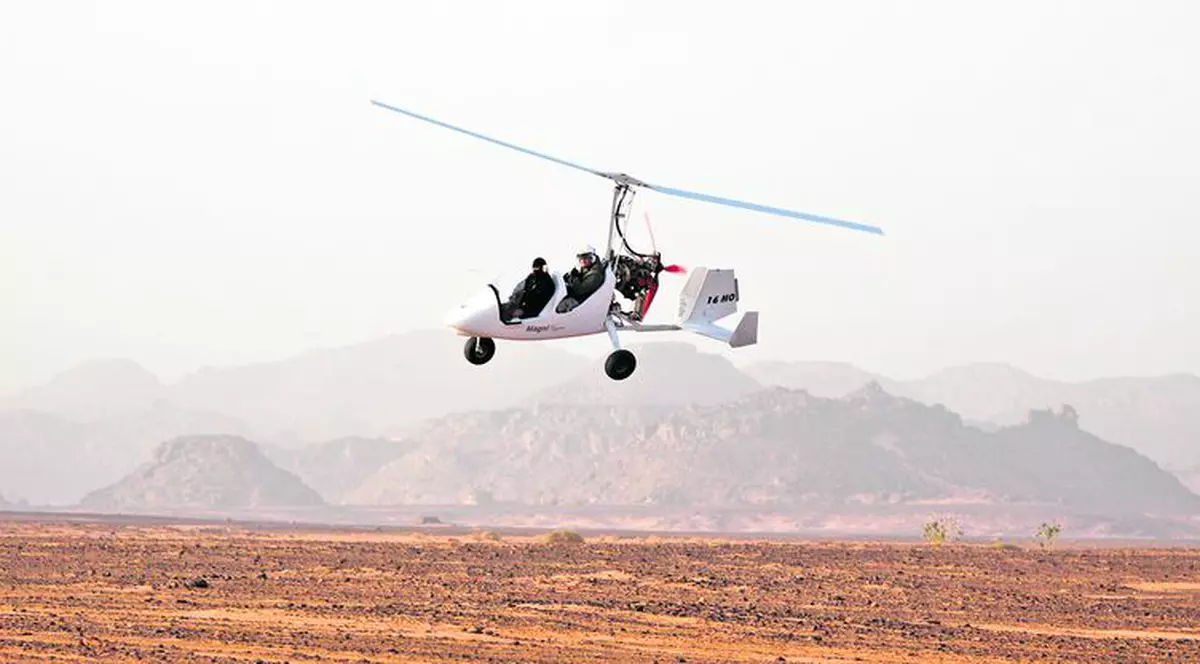 «Buburuza» va zbura prin deşert!