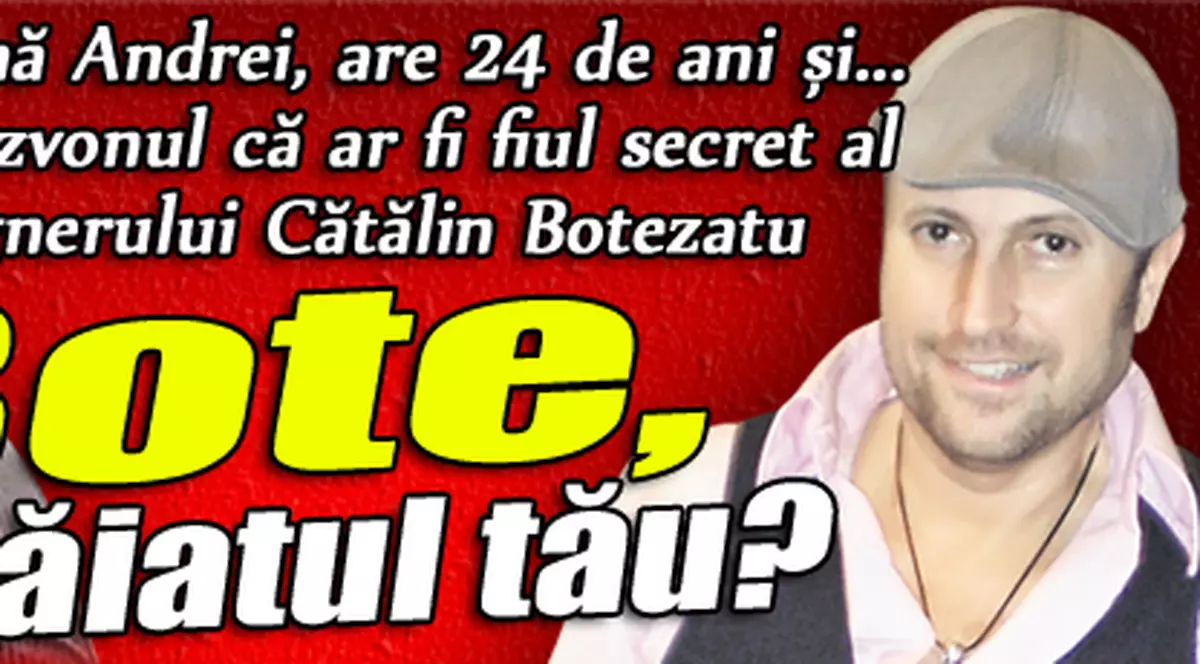 «L-am întrebat şi eu dacă e tatăl meu!»