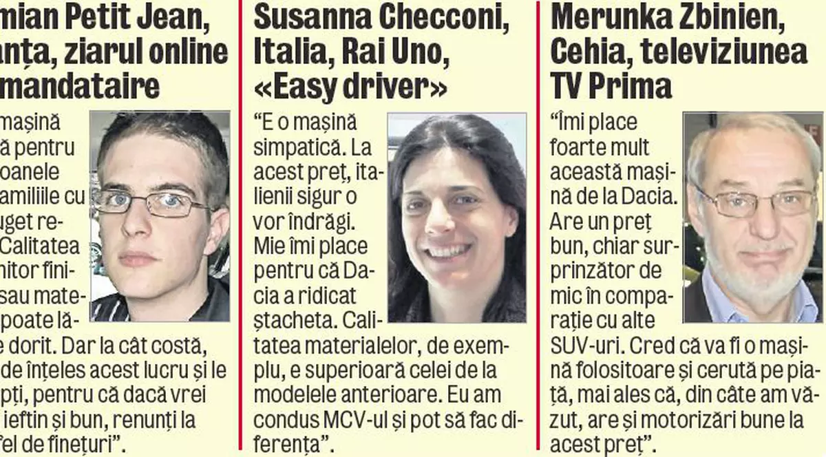 Muncesc şi sâmbăta ca să producă Duster