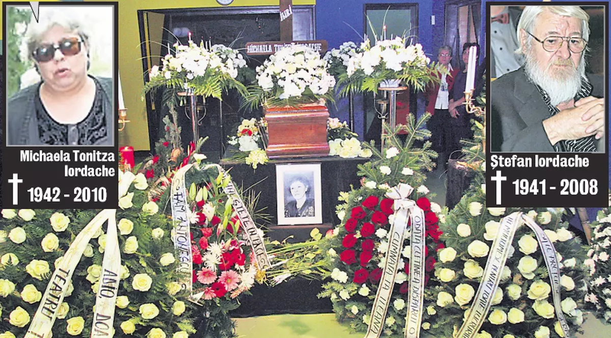 Soţia actorului Ştefan Iordache nu a avut slujbă creştină