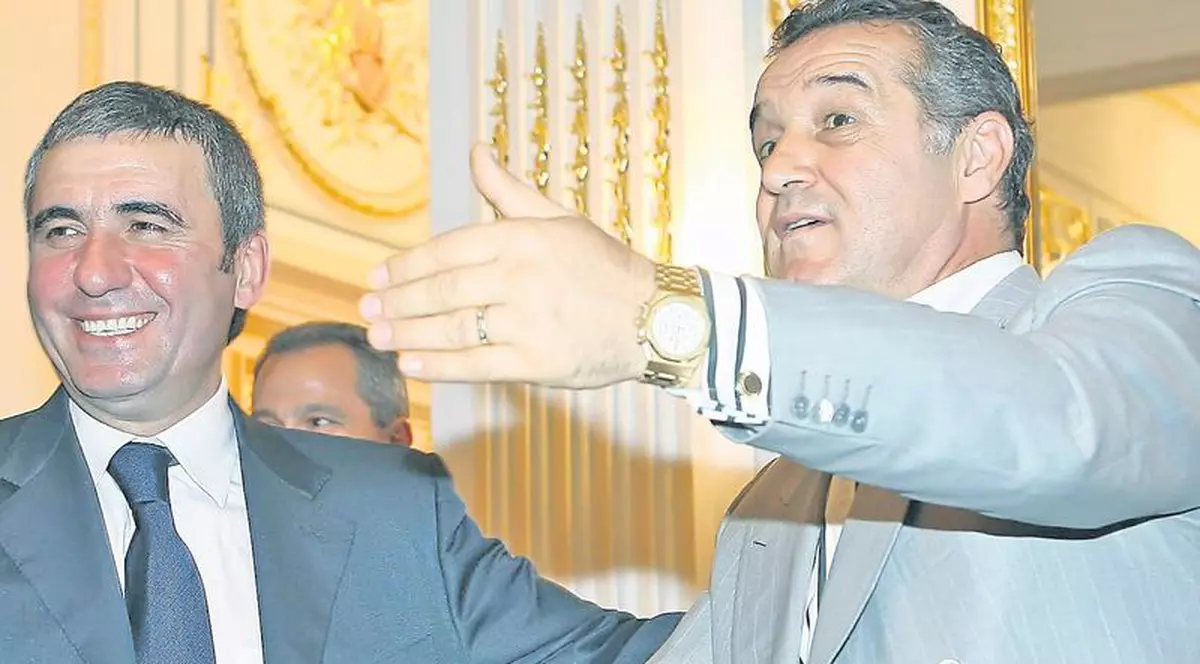 Becali şi Hagi au dat mâna