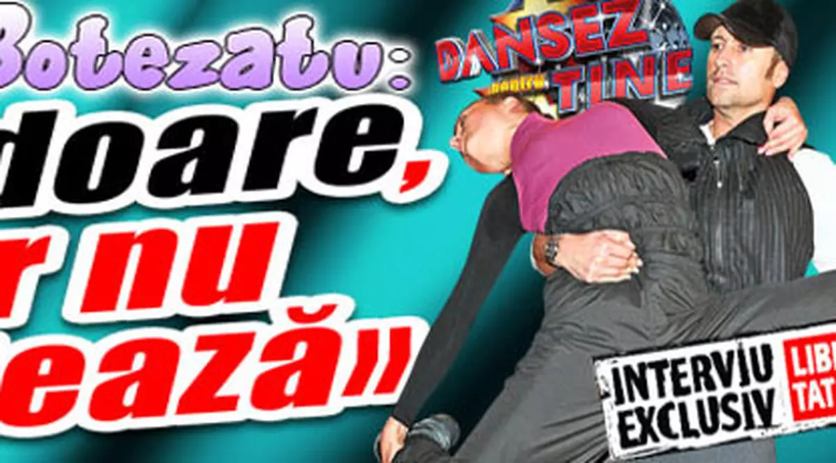 Bote: «Mă doare, dar nu contează»