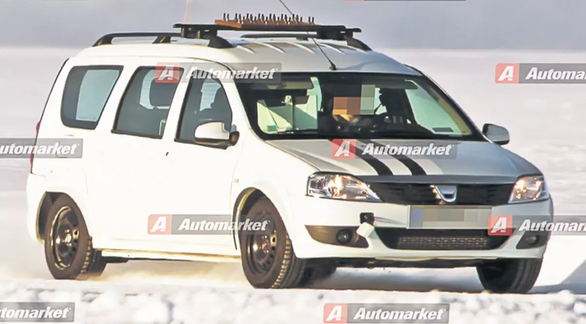 Dacia testează modelul său de maşină de familie