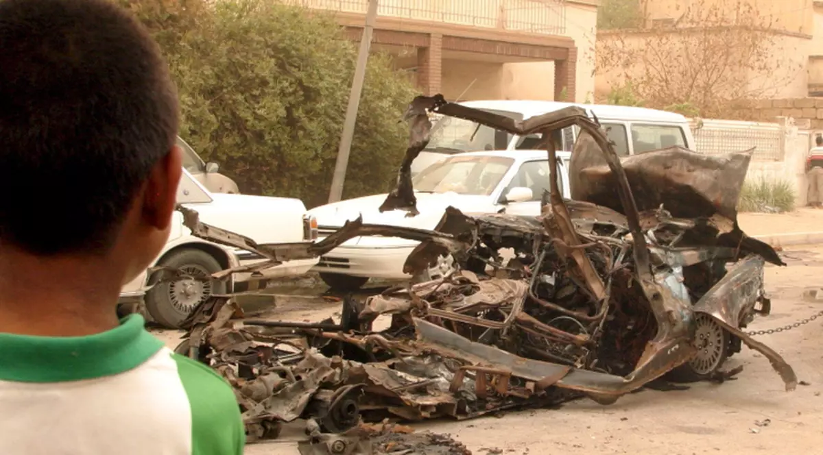 Copil-kamikaze de 10 ani, prins înainte să se detoneze