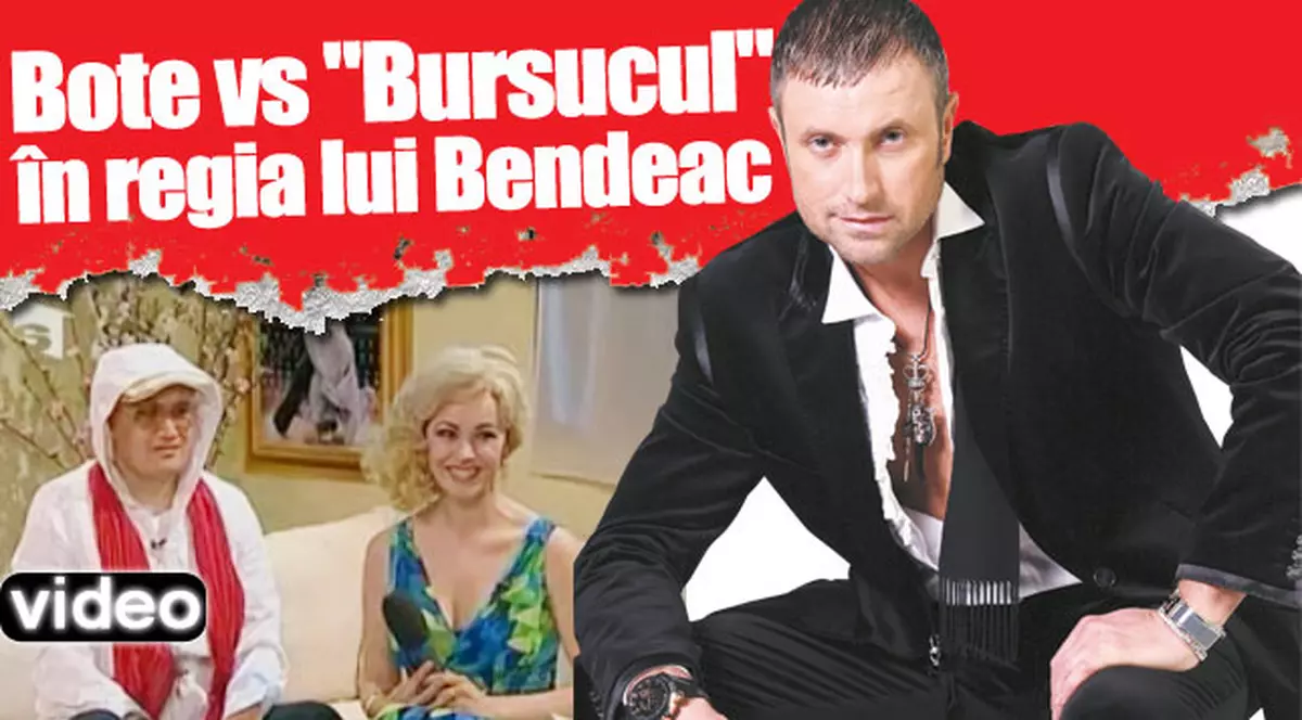 Bote vs "Bursucul" în regia lui Bendeac