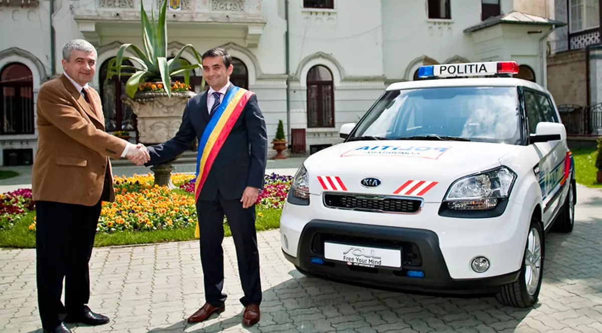 Un Soul pentru poliţia din Sinaia 