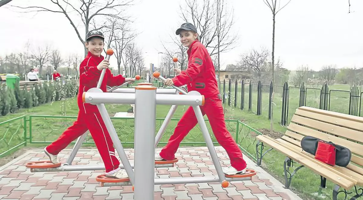 Slăbiţi gratis în parc!