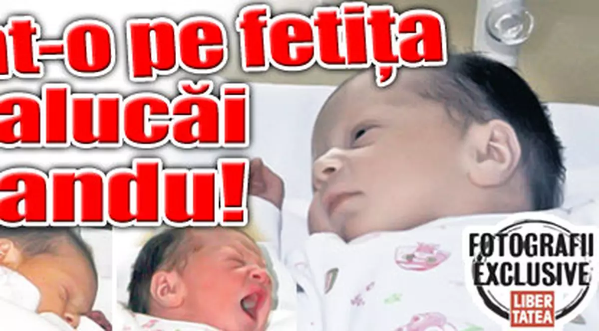 Iată primele fotografii cu fiica Ralucăi Sandu!