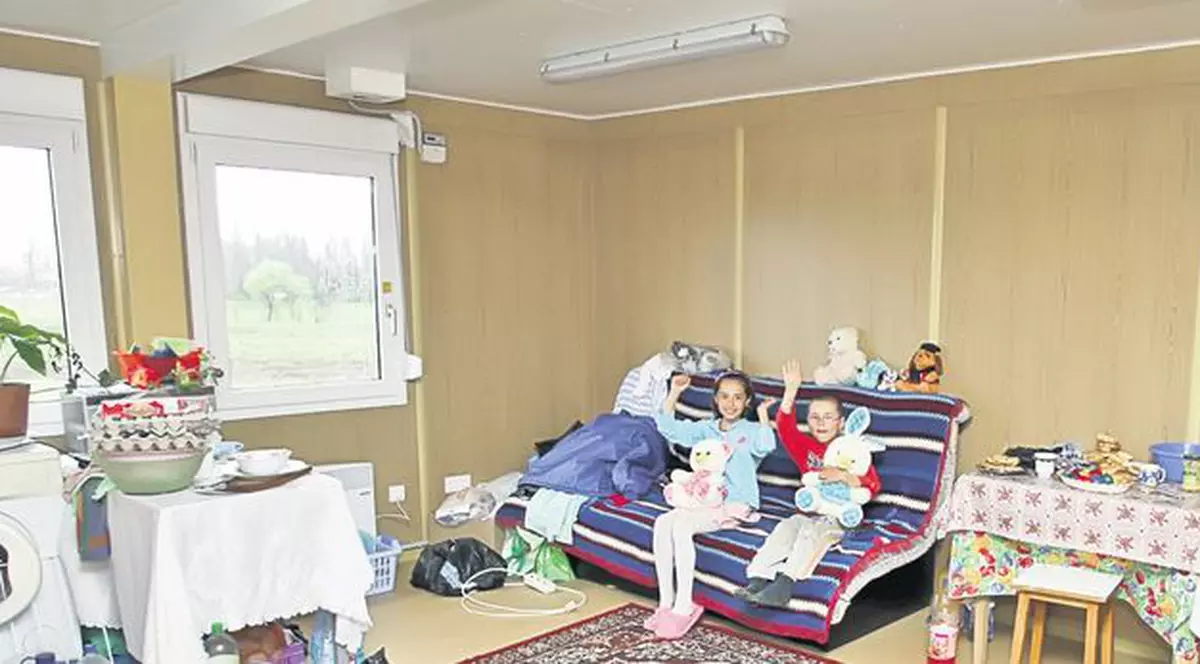 «Ce bine e în casă nouă!»