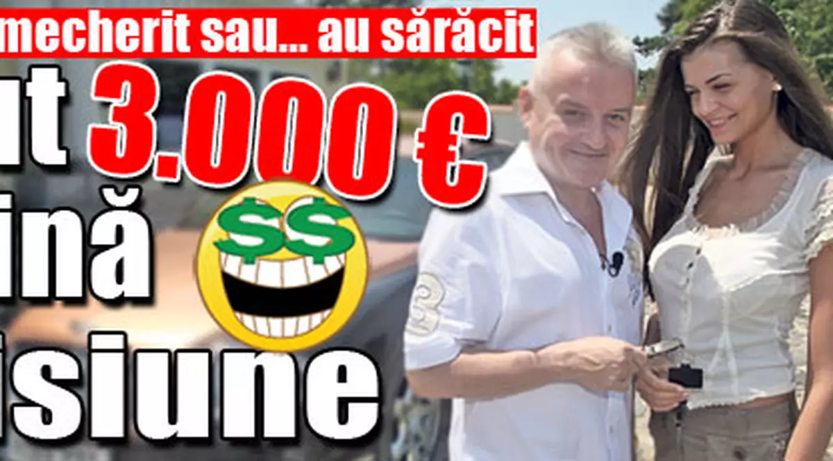 Au cerut 3.000 € ca să vină la emisiune
