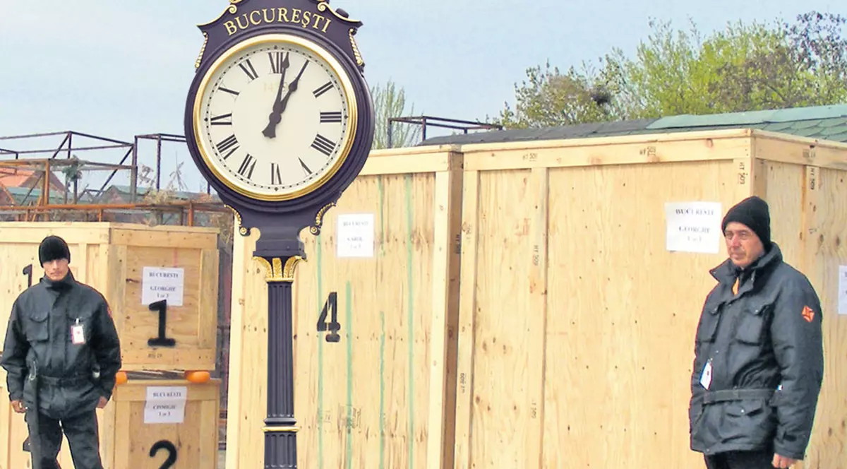 Ceasurile aurite, păzite non-stop