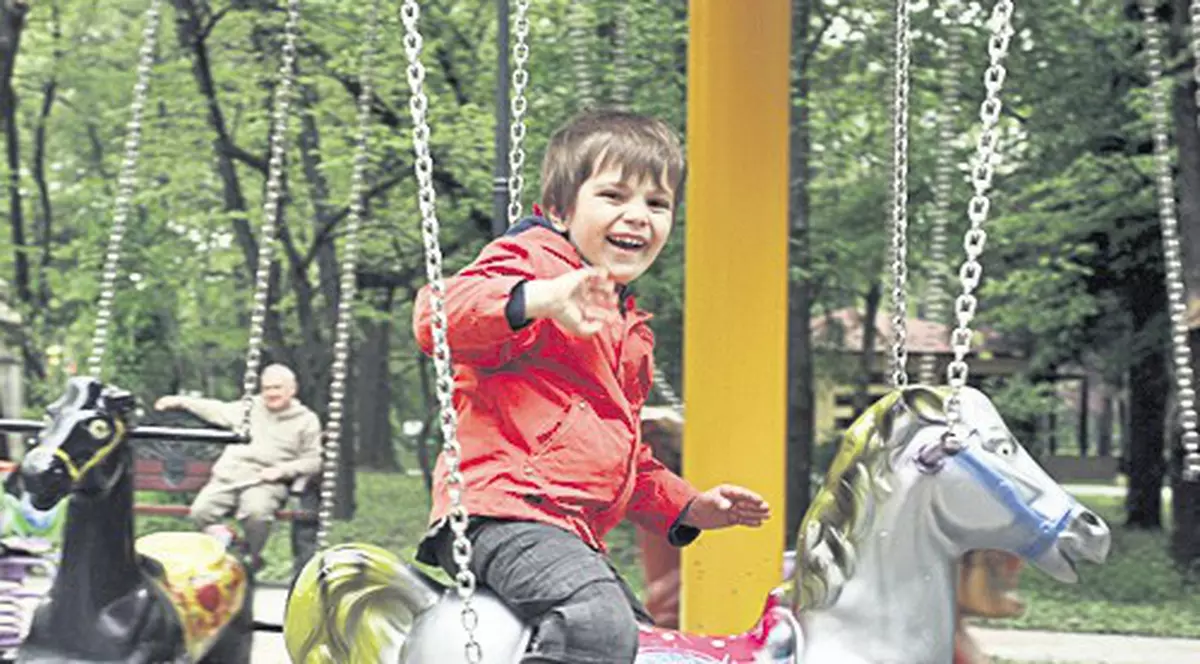 În Herăstrău a fost construit un superloc de joacă pentru copii