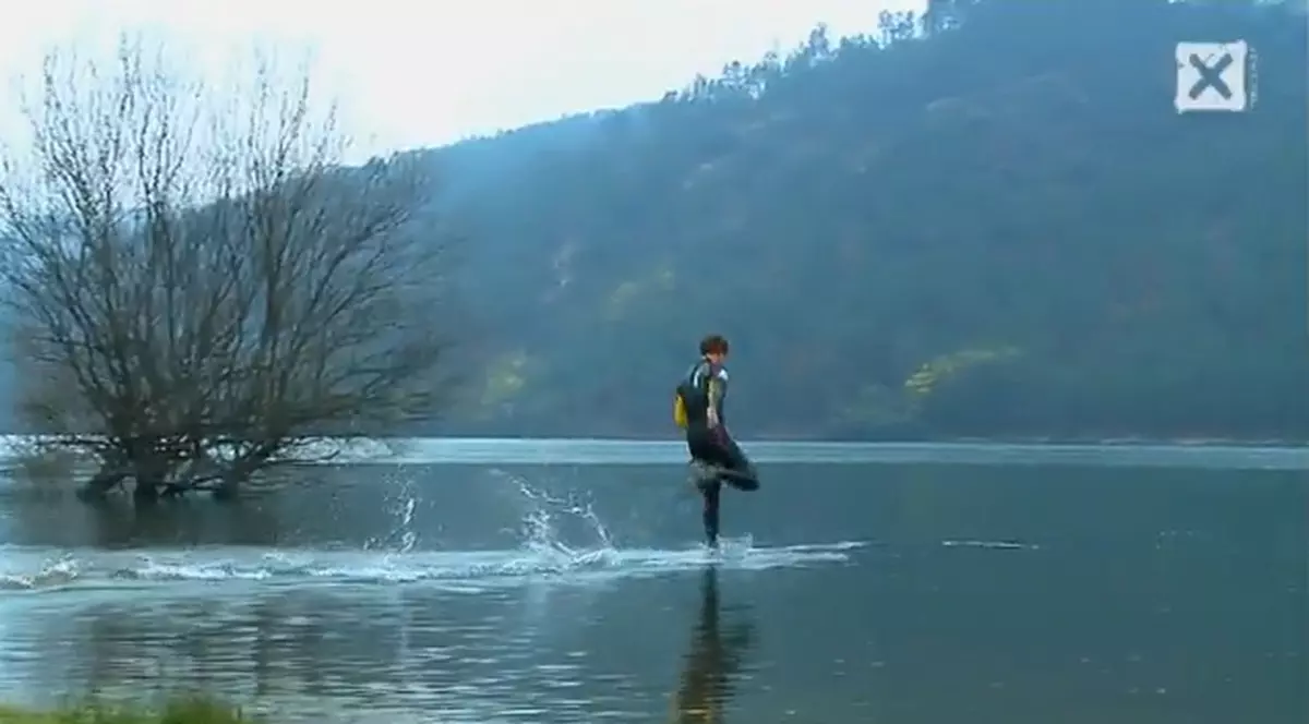 Video | Iată cum aleargă pe apă