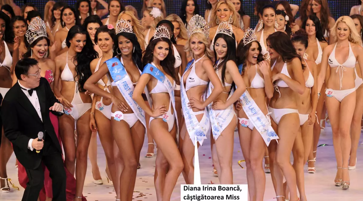 Foto | O româncă a câştigat titlul de Miss Bikini International
