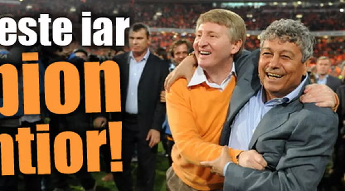 Lucescu este iar campion cu Şahtior!