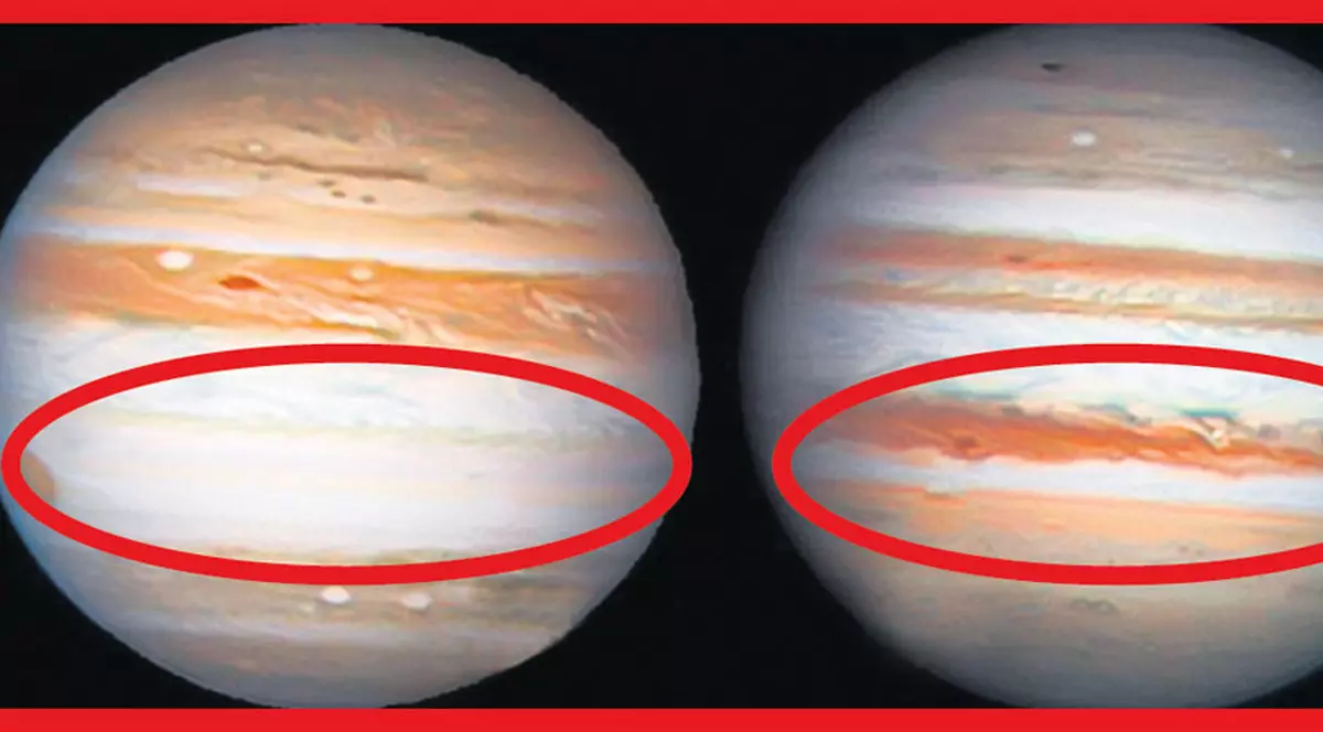 Savanţii sunt uimiţi: Jupiter s-a decolorat!