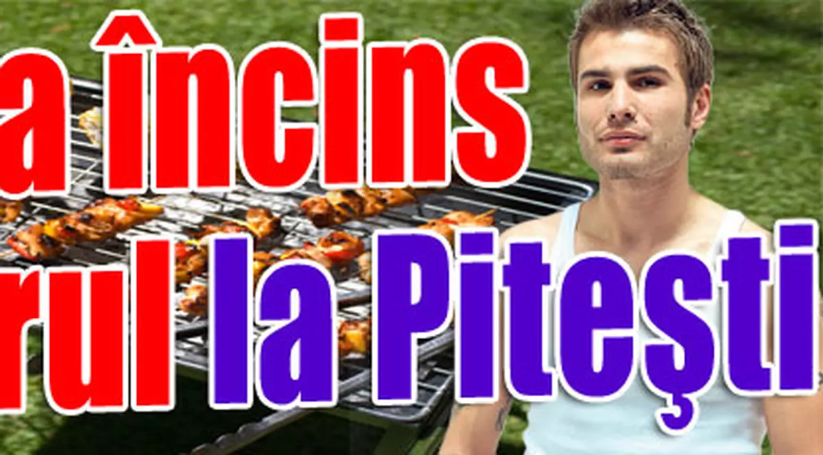 Mutu a încins grătarul la Piteşti