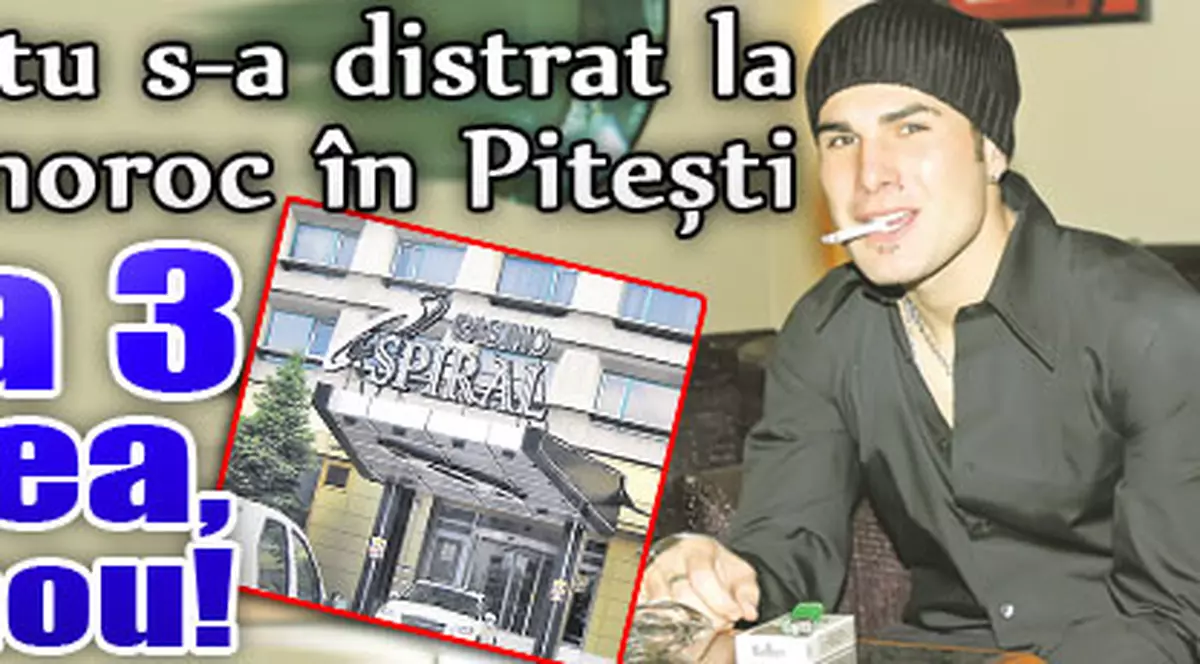 Adrian Mutu s-a distrat la jocuri de noroc în Piteşti