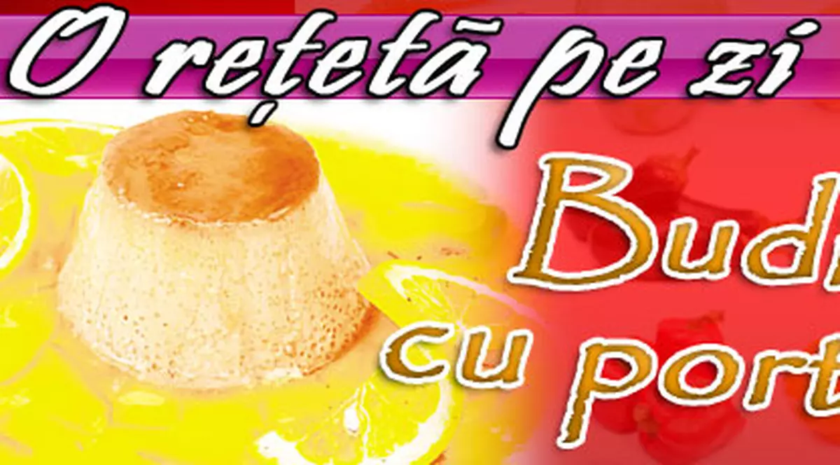 O reţetă pe zi / Budincă cu portocale