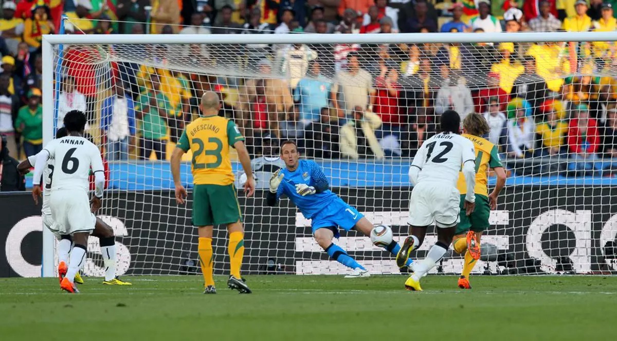 Ghana - Australia 1-1 | Trădaţi de vedete